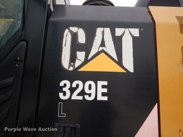 image for item DC8764 2012 Caterpillar 329E L  hydraulic excavator