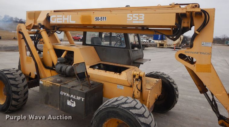 image for item DF3242 Gehl 553  telehandler
