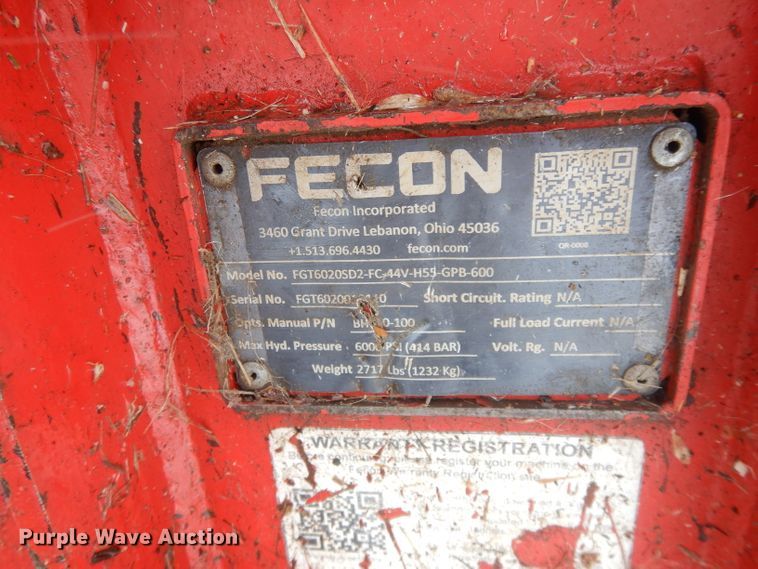 image for item DI8405 Fecon BH74SS skid steer mulcher