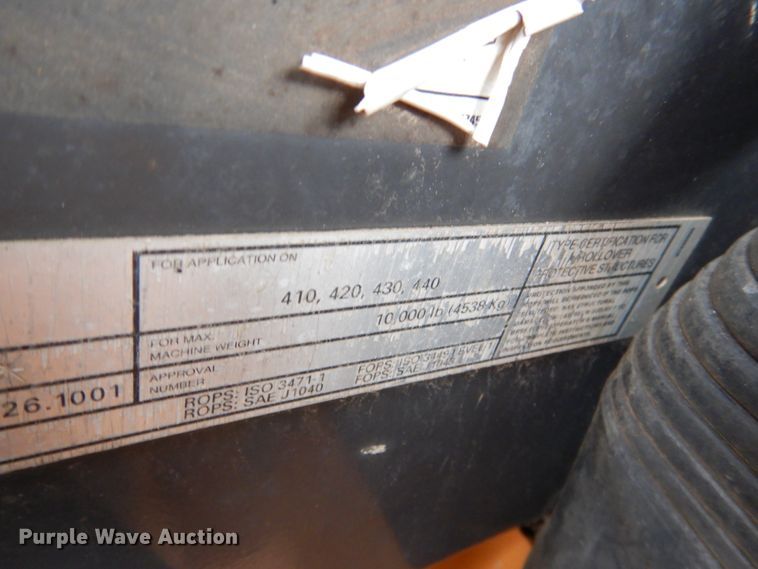 image for item DJ0369 2005 Case 440  skid steer loader