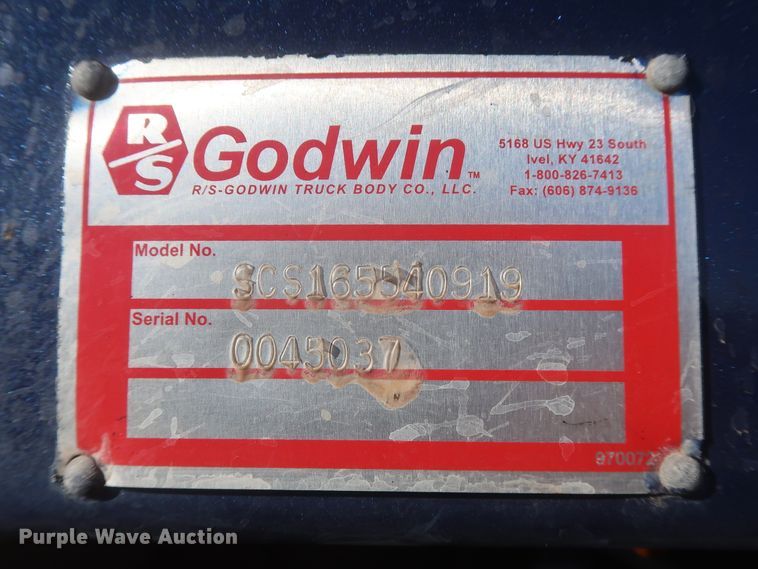 image for item DJ1824 2015 Kenworth T880  dump truck