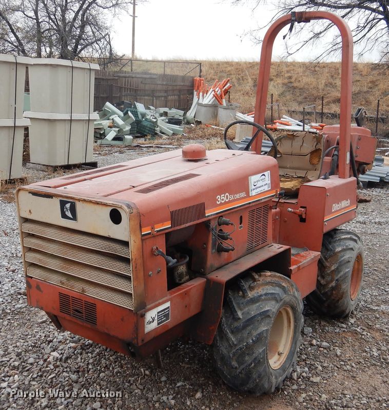 image for item DJ4862 1987 Ditch Witch 350 SX  cable plow