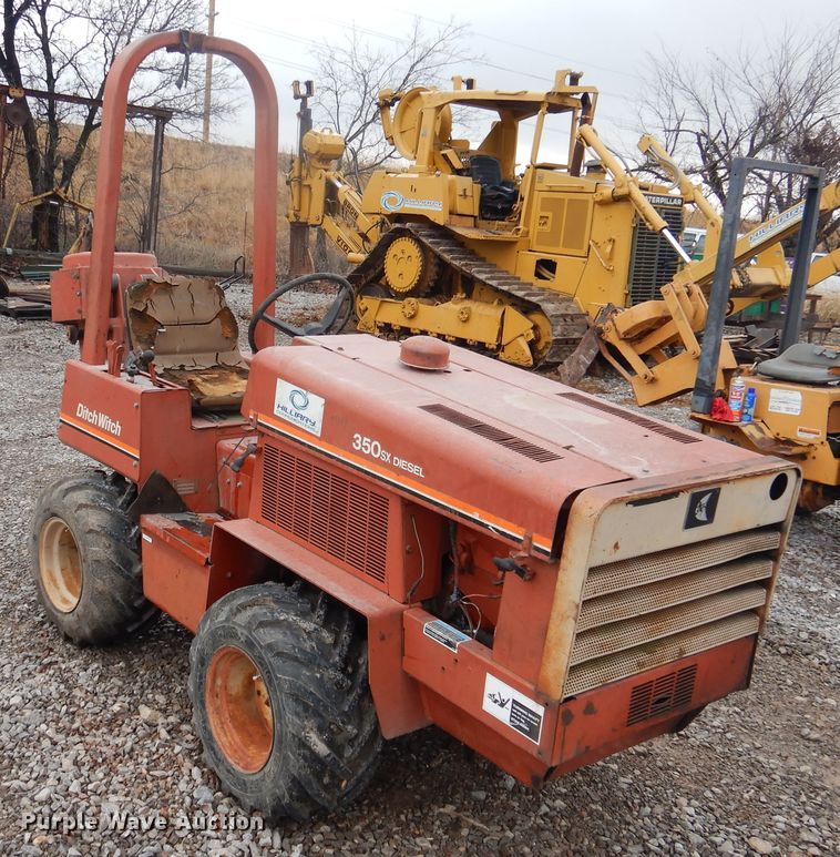 image for item DJ4862 1987 Ditch Witch 350 SX  cable plow