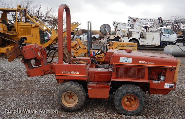 image for item DJ4862 1987 Ditch Witch 350 SX  cable plow