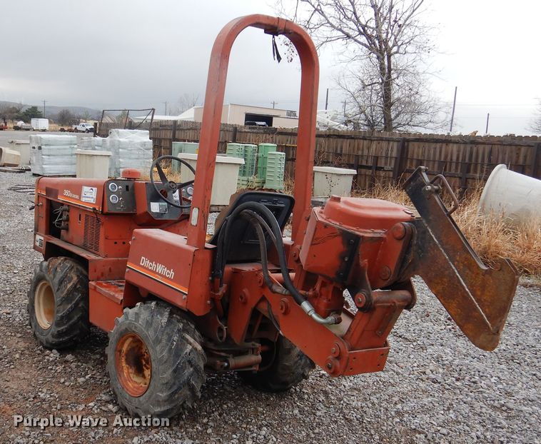 image for item DJ4862 1987 Ditch Witch 350 SX  cable plow