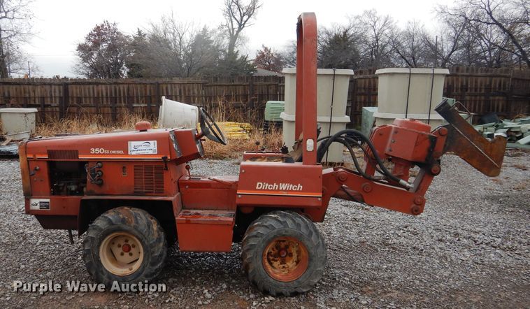 image for item DJ4862 1987 Ditch Witch 350 SX  cable plow