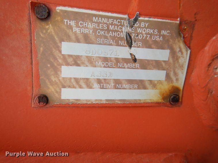 image for item DJ4862 1987 Ditch Witch 350 SX  cable plow