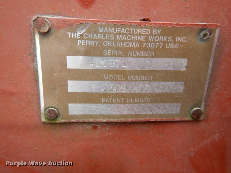 image for item DJ4862 1987 Ditch Witch 350 SX  cable plow