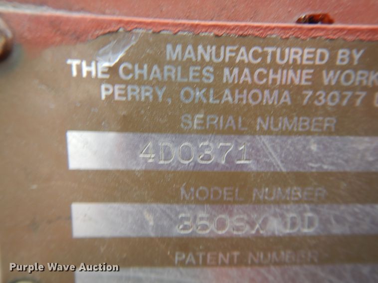 image for item DJ4862 1987 Ditch Witch 350 SX  cable plow