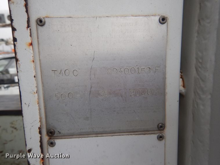 image for item DJ4865 1990 Ford F800  bucket truck