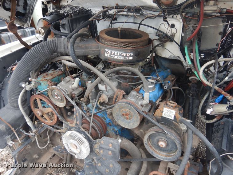 image for item DJ4866 1985 Ford F800  bucket truck