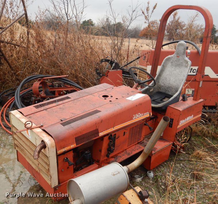 image for item DJ4873 Ditch Witch 350 SX  cable plow