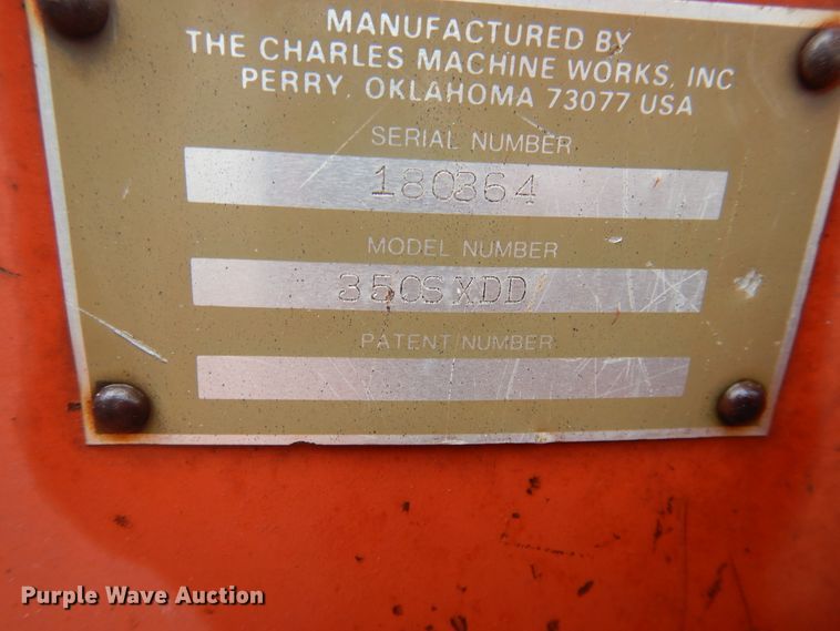 image for item DJ4873 Ditch Witch 350 SX  cable plow