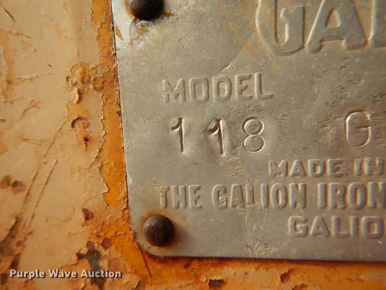 image for item DJ4876 Galion 118  motor grader