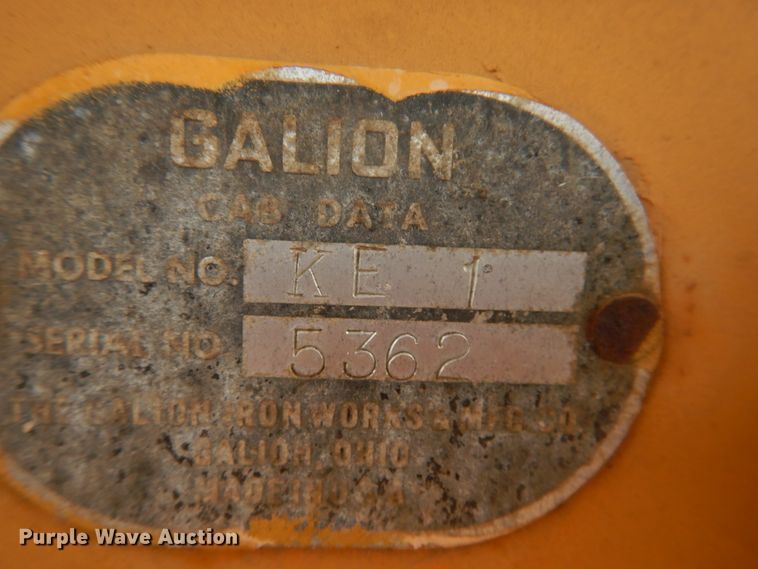 image for item DJ4877 Galion 118KE1  motor grader