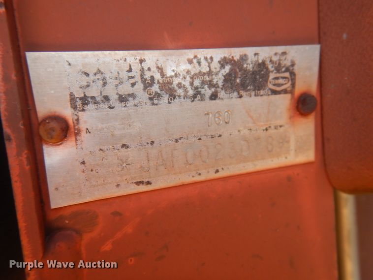 image for item DJ4880 1989 Case 760  cable