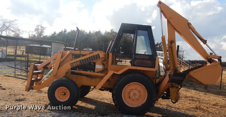 image for item DJ4882 1977 Case 680E  backhoe