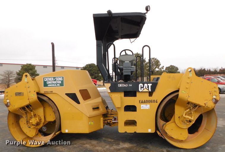 image for item DJ5912 2007 Caterpillar CB-534D XW  double drum roller