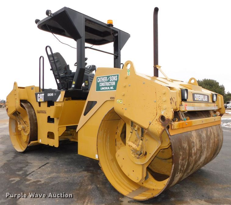 image for item DJ5912 2007 Caterpillar CB-534D XW  double drum roller