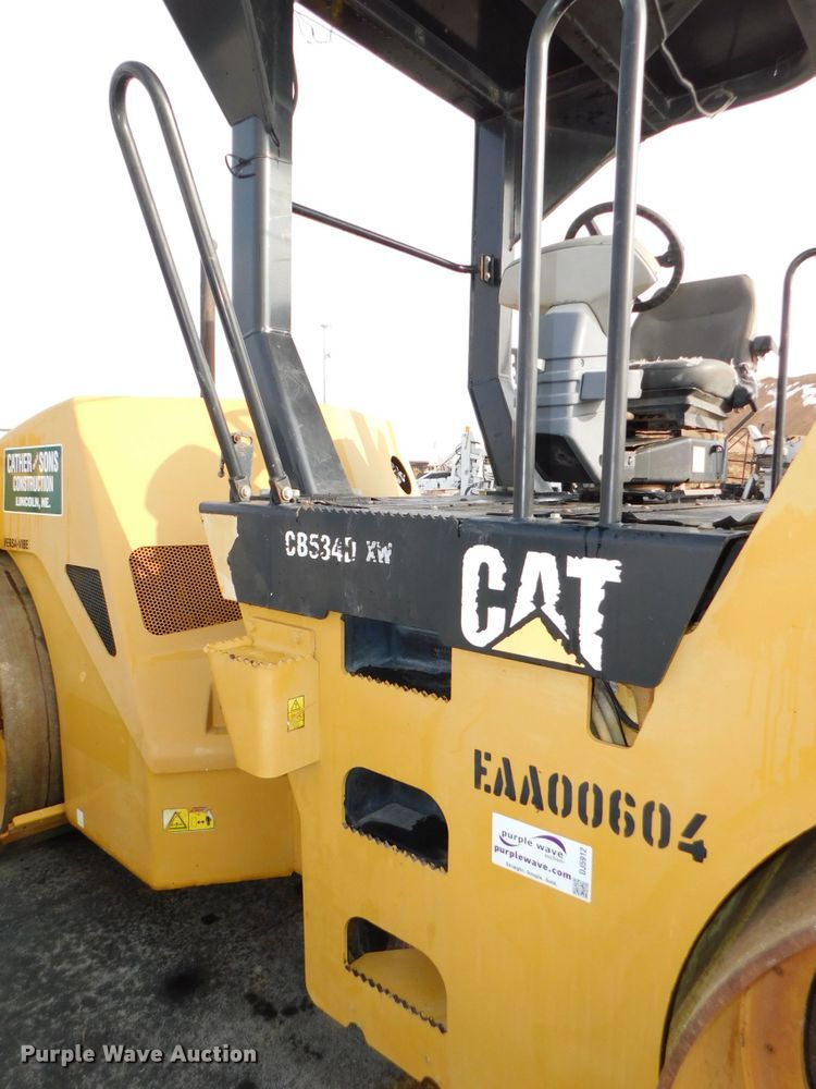 image for item DJ5912 2007 Caterpillar CB-534D XW  double drum roller