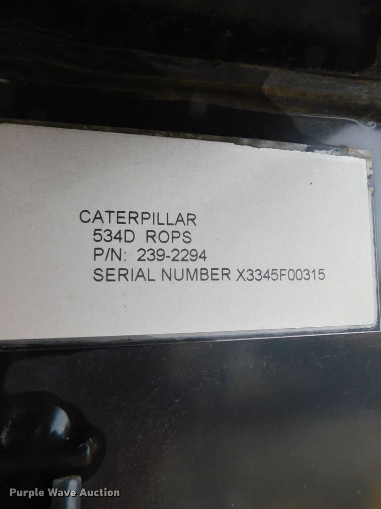 image for item DJ5912 2007 Caterpillar CB-534D XW  double drum roller