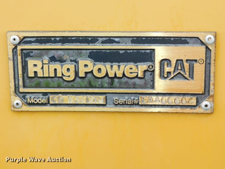 image for item DJ5912 2007 Caterpillar CB-534D XW  double drum roller