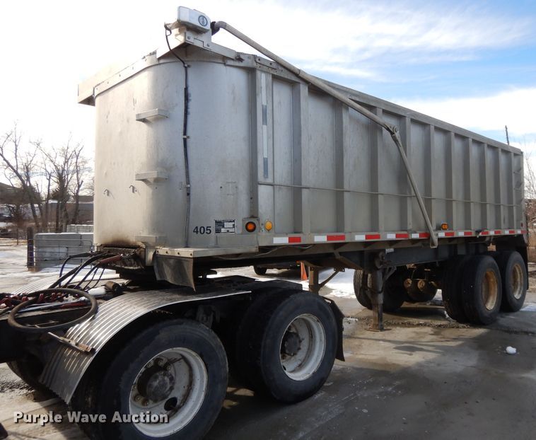 image for item DL2609 1986 Schien  end dump trailer