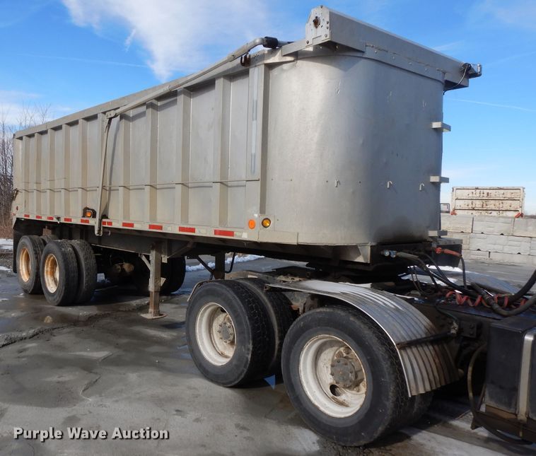 image for item DL2609 1986 Schien  end dump trailer