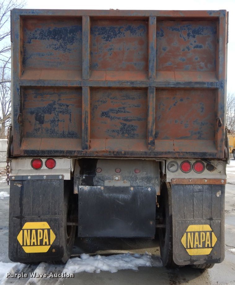 image for item DL2609 1986 Schien  end dump trailer