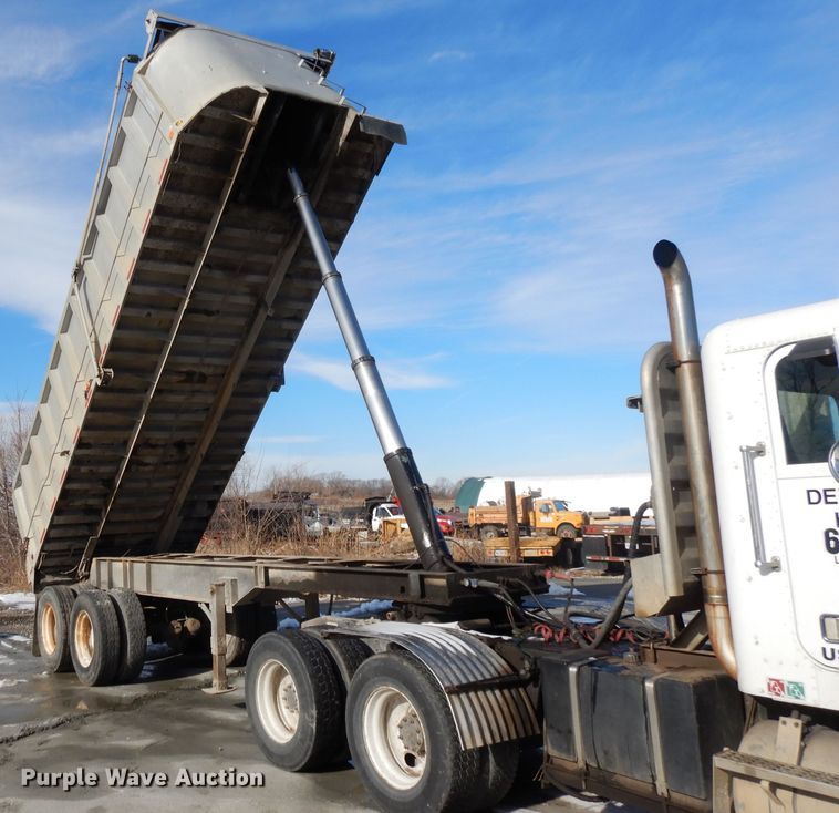 image for item DL2609 1986 Schien  end dump trailer