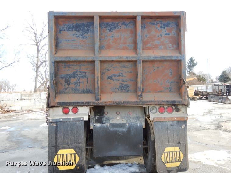 image for item DL2609 1986 Schien  end dump trailer