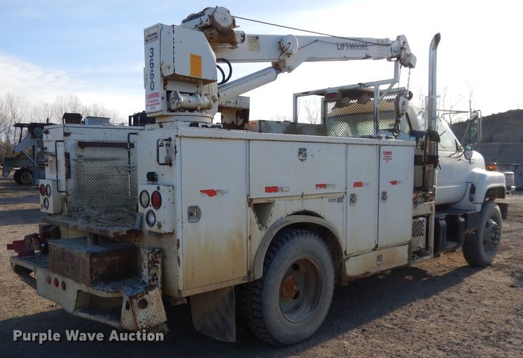 image for item DL2638 1997 Chevrolet C7500  utility / service truck