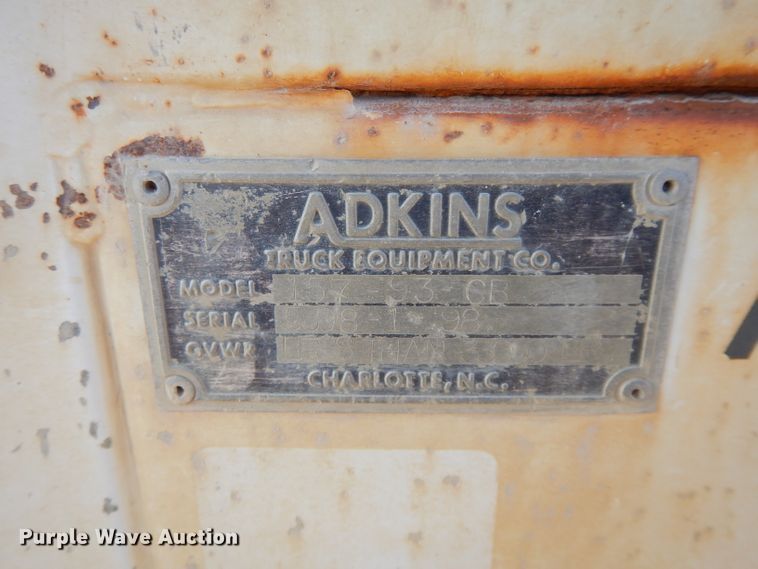 image for item DL2638 1997 Chevrolet C7500  utility / service truck