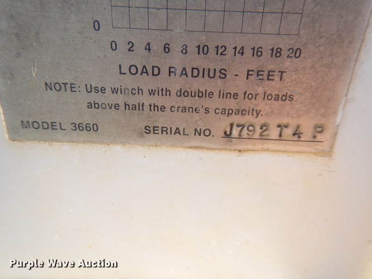 image for item DL2638 1997 Chevrolet C7500  utility / service truck