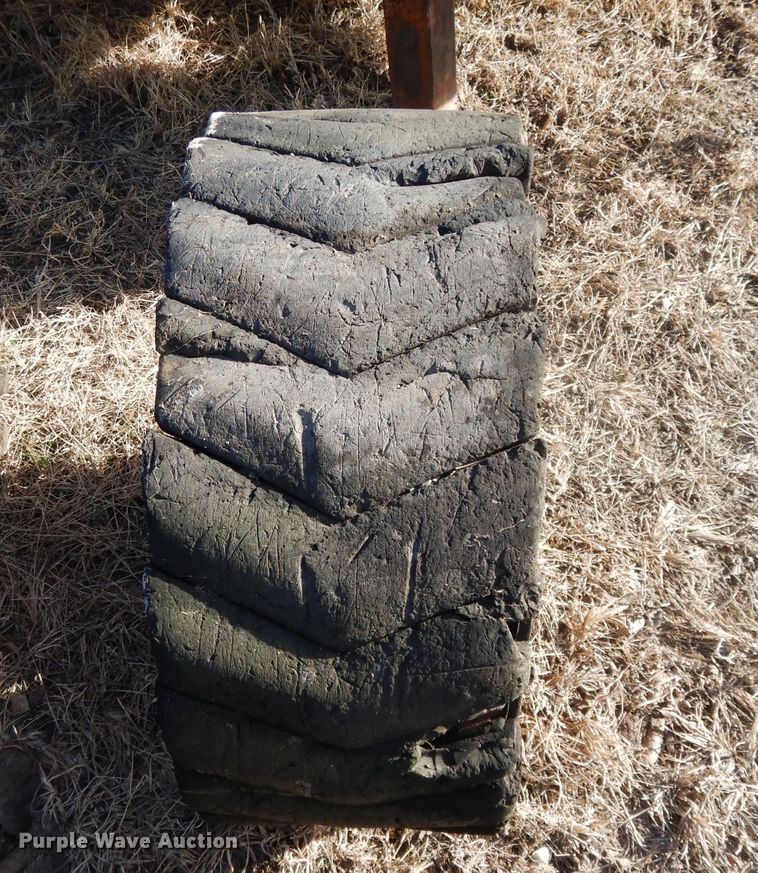 image for item DL2642 (4) solid skid steer tires