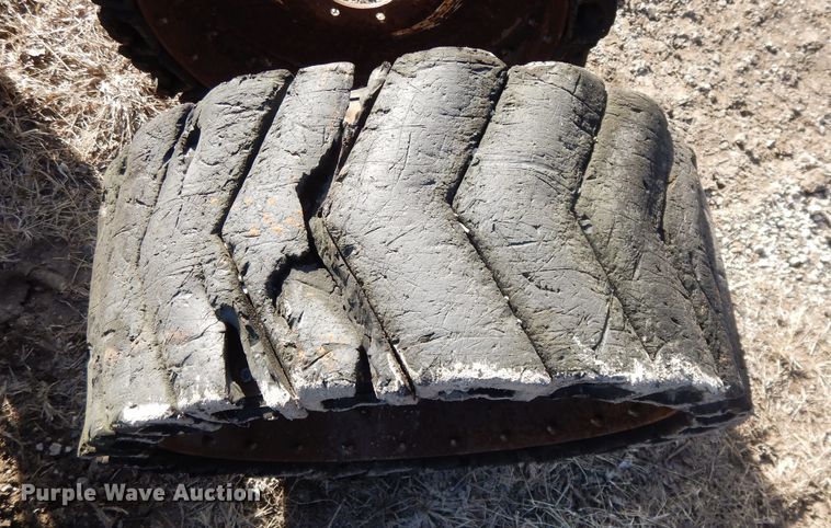 image for item DL2642 (4) solid skid steer tires