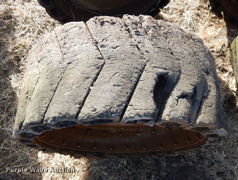 image for item DL2642 (4) solid skid steer tires