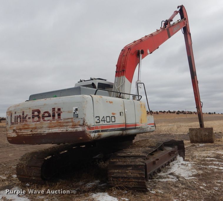 image for item FA9459 Link Belt 3400 Quantum  long reach excavator