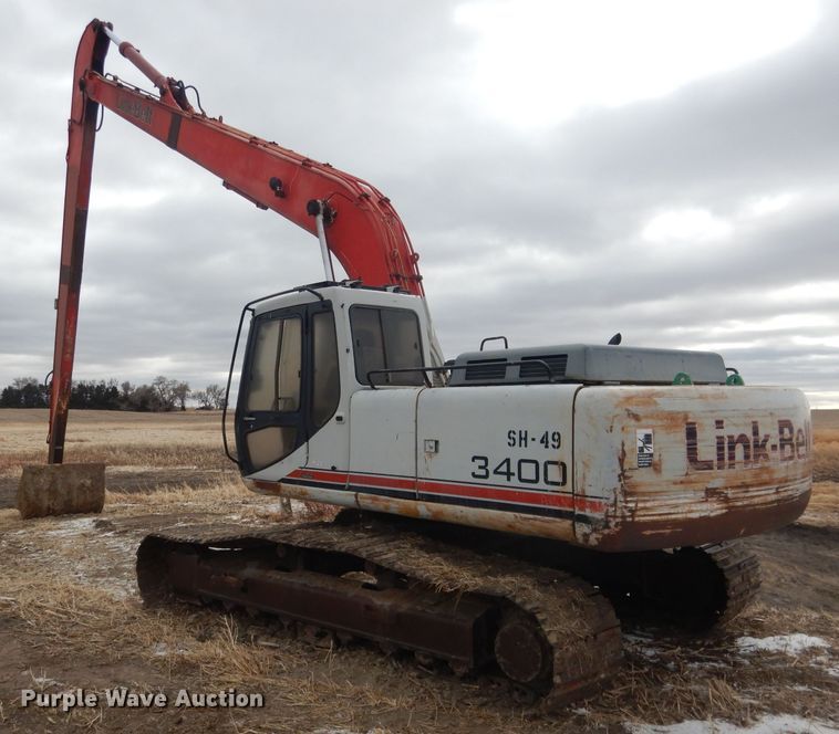 image for item FA9459 Link Belt 3400 Quantum  long reach excavator