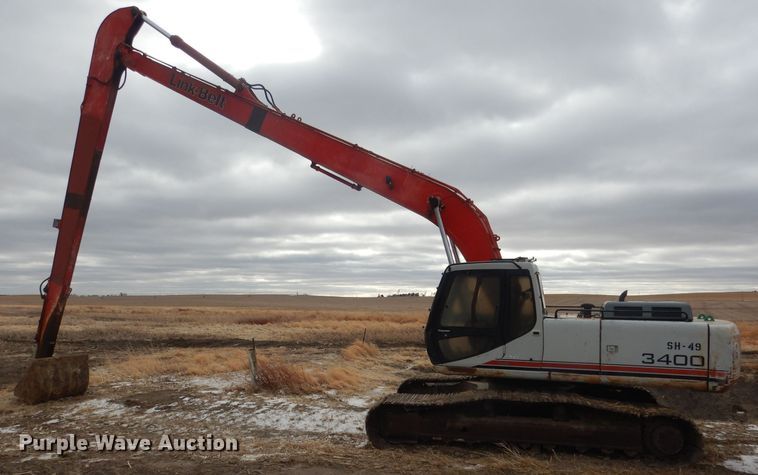 image for item FA9459 Link Belt 3400 Quantum  long reach excavator