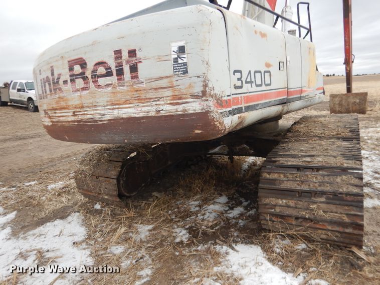 image for item FA9459 Link Belt 3400 Quantum  long reach excavator