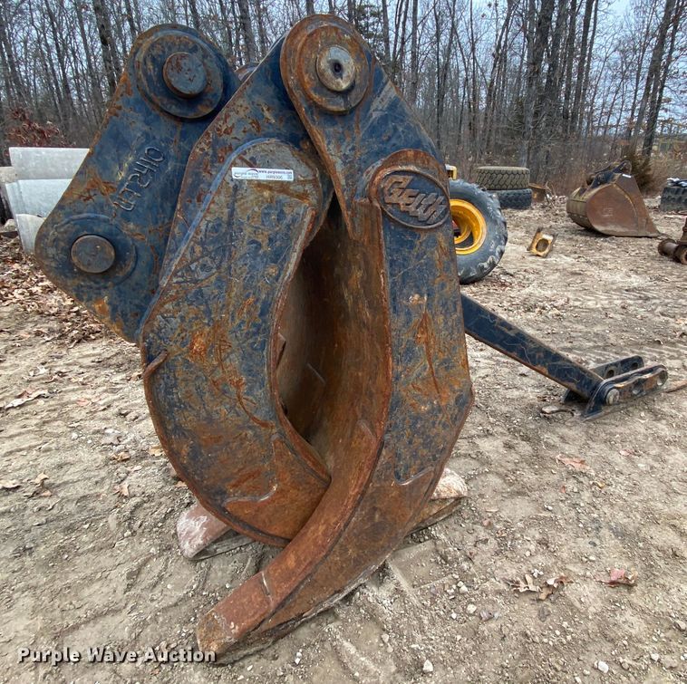 image for item HR9306 Geith  excavator grapple