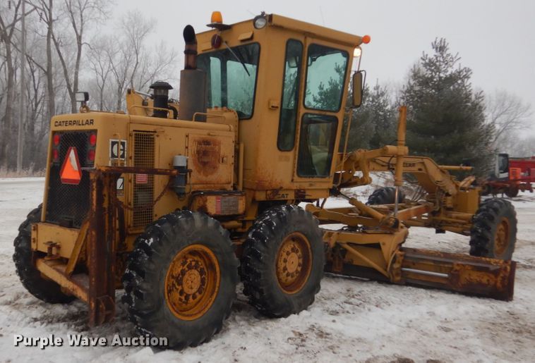 image for item HS9750 1982 Caterpillar 120G  motor grader