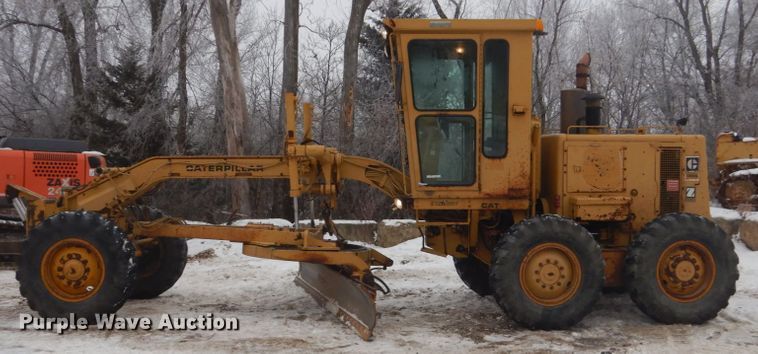 image for item HS9750 1982 Caterpillar 120G  motor grader