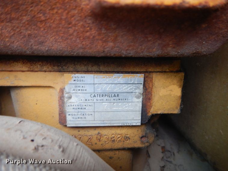 image for item HS9750 1982 Caterpillar 120G  motor grader