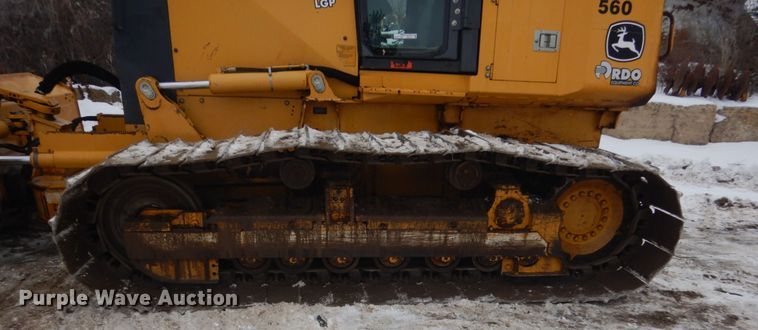 image for item HS9752 2011 John Deere 700J LGP  dozer