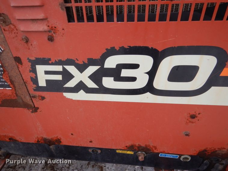 image for item HS9756 2009 Ditch Witch FX30  vacuum excavator