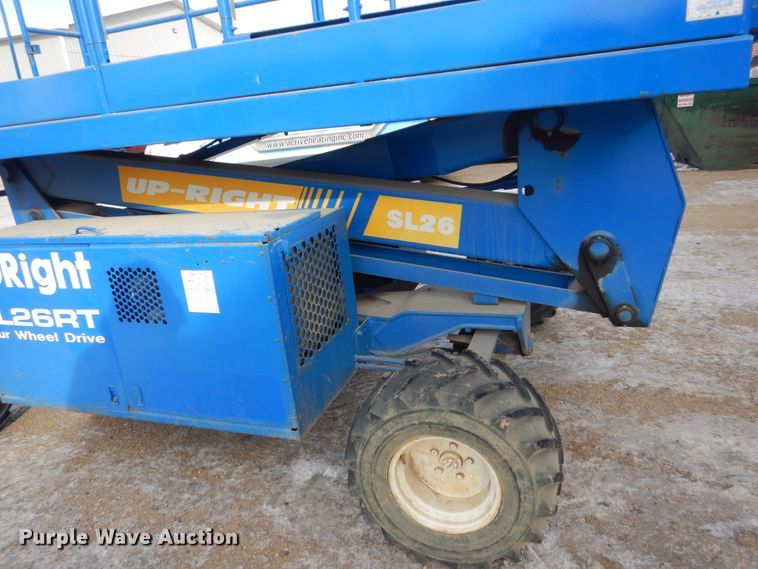 image for item HS9762 Up Right SL26RT  scissor lift