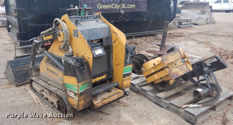 image for item HV9603 2007 Vermeer S600TX  compact utility loader