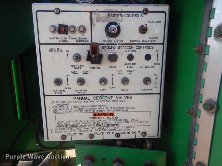 image for item HW9797 1993 JLG 60H  boom lift